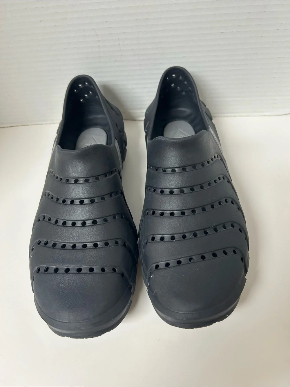 Sperry Unisex Water Strider Slip On Shoes Size W9 /M8 Black Vacation Cruise Boat